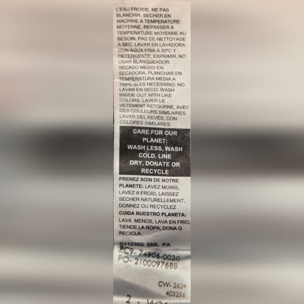 Levi Straus Signature Gold Mid Rise‎ Women Capris Size 2 W26 - Picture 9 of 14